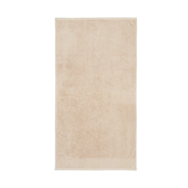 Beżowy bawełniany ręcznik 50x85 cm – Bianca
