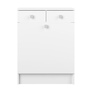 Biała niska szafka łazienkowa 60x82 cm Combi – TemaHome