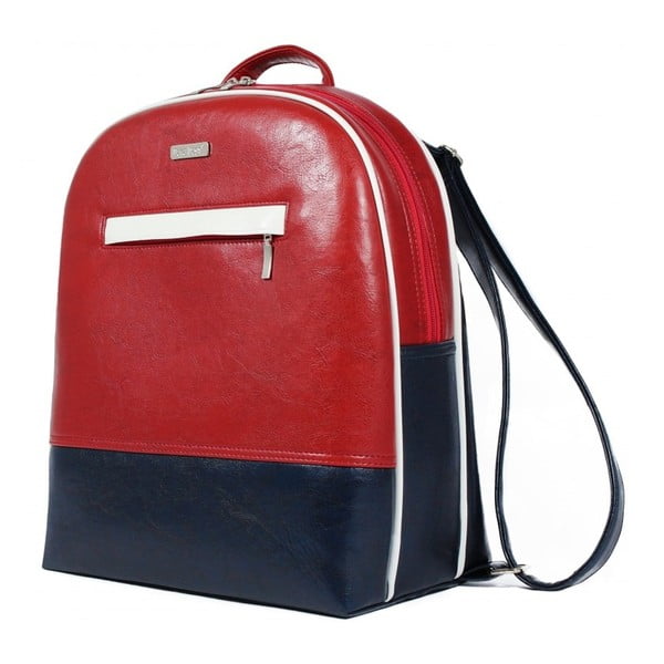 Czerwono-czarny plecak Dara bags Coco No.27