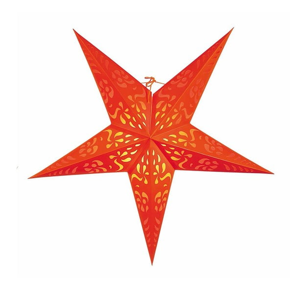 Gwiazda dekoracyjna Five Orange, 60 cm