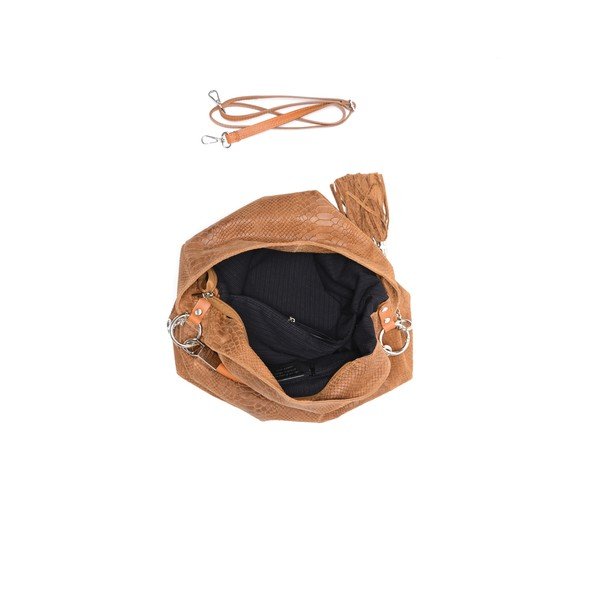Skórzana torebka Classic 889 Cognac-image-4