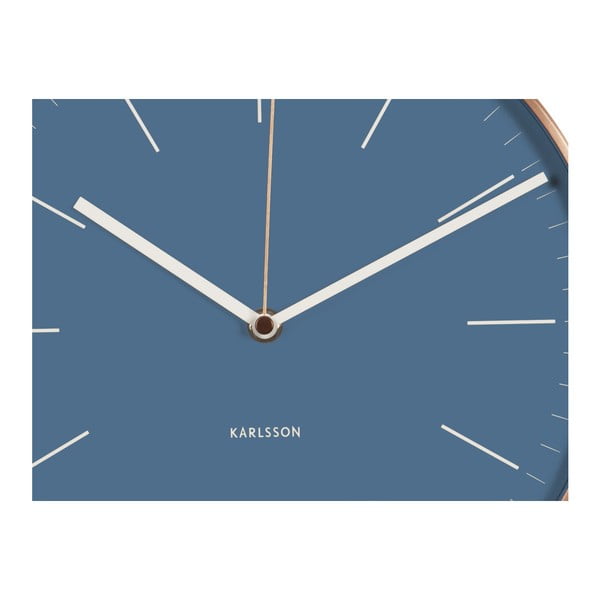 Niebieski zegar Present Time Minimal Jeans-image-2