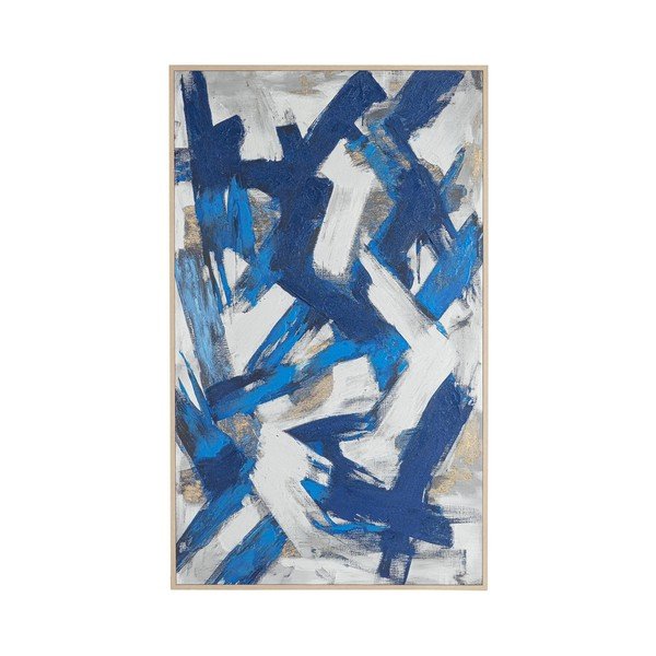 Obraz z ręcznie malowanymi elementami z ramą w zestawie/na płótnie 127,5x206,5 cm Bold – Bizzotto