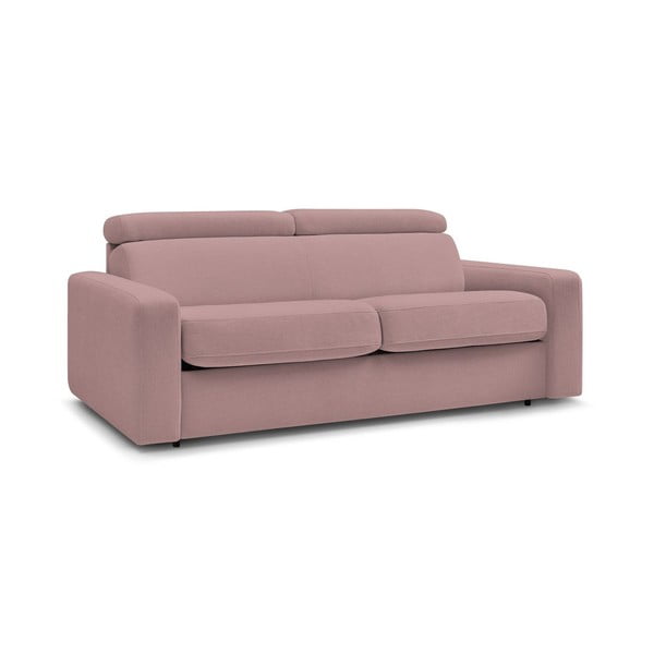Różowa rozkładana sofa 195 cm Monaco – Bobochic Paris-image-3