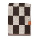 Brązowe ręczniki frotte z bawełny organicznej zestaw 2 szt. 40x55 cm Retro – Mette Ditmer Denmark