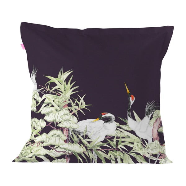 Bawełniana poszewka na poduszkę Happy Friday Pillow Cover Cranes, 60 x 60 cm