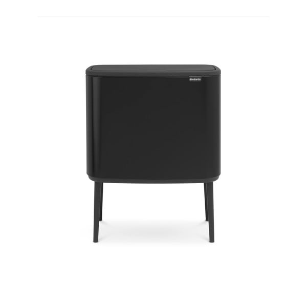 Stalowy kosz na śmieci otwierany na dotyk w kolorze matowej czerni 36 l Bo Touch Bin – Brabantia-image-4
