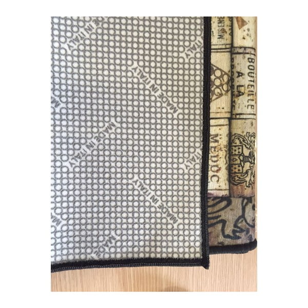 Dywan winylowy Orient Grey, 52x120 cm-image-2