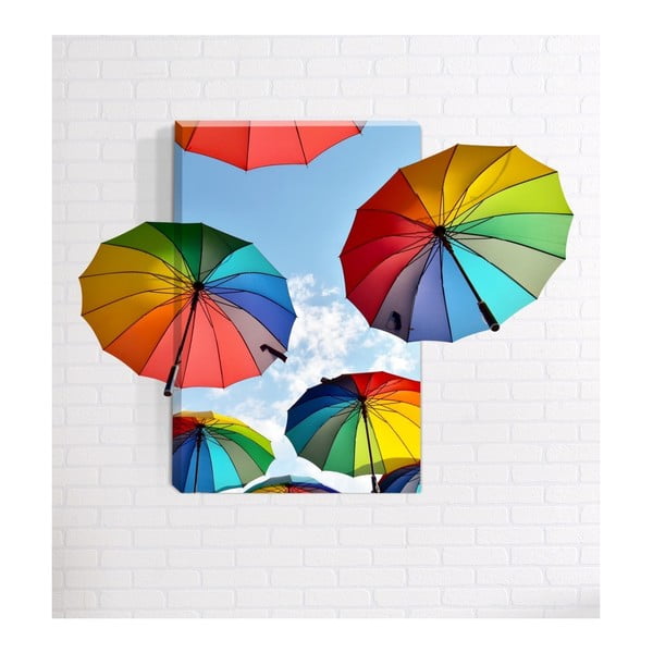 Obraz ścienny 3D Mosticx Rainbows, 40x60 cm