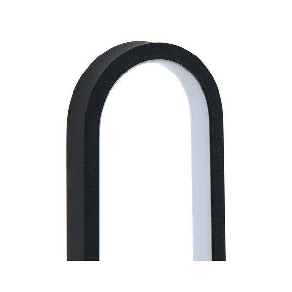 Metalowa lampa stojąca LED ze ściemniaczem w kolorze matowej czerni (wysokość 130 cm) Loop – Ellos Home-image-4