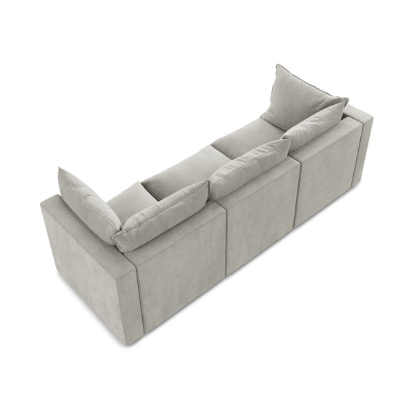 Jasnoszara sofa 255 cm Manao – Makamii-image-3