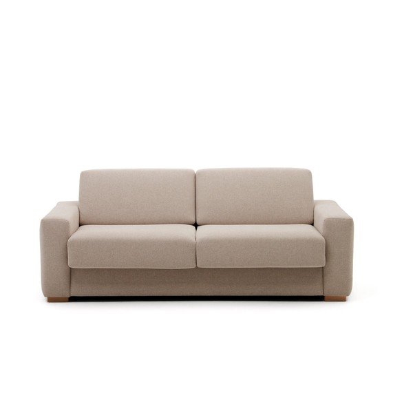 Beżowa rozkładana sofa 224 cm Anley – Kave Home