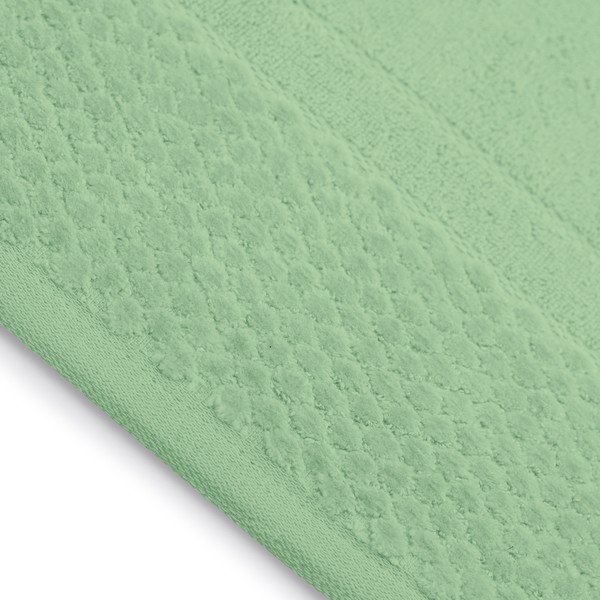 Jasnozielone bawełniane ręczniki zestaw 2 szt. frotte Rubrum – Restilo-image-1