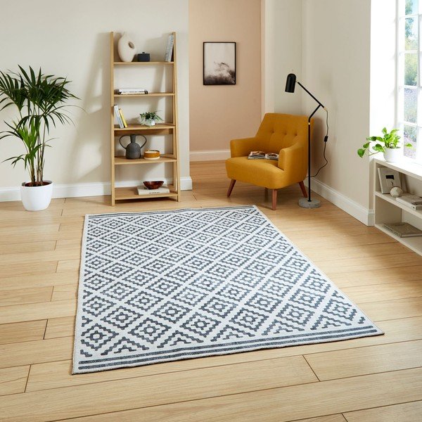 Szary dywan odpowiedni do prania 61x120 cm Coral Grey – Think Rugs-image-1