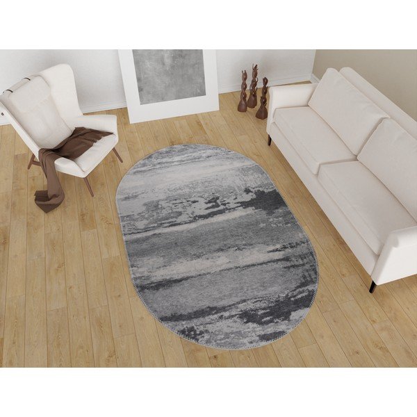 Szary dywan odpowiedni do prania 60x100 cm – Vitaus-image-1