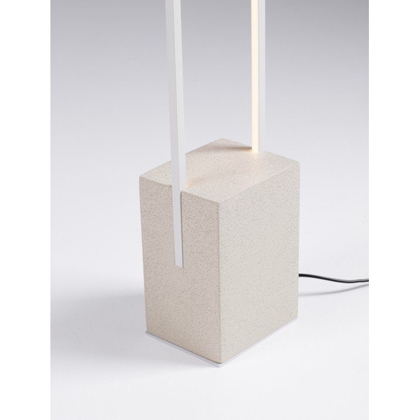 Biała lampa stojąca LED (wysokość 161 cm) Lithos – Nova Luce-image-2
