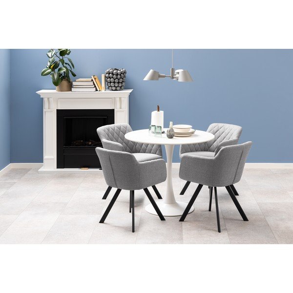 Okrągły stół ceramiczny ø 90 cm Malta – Actona-image-1