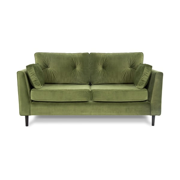 Zielona sofa trzyosobowa VIVONITA Portobello