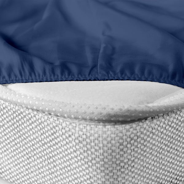 Muślinowe prześcieradło dziecięce do łóżeczka z gumką 60x120 cm – Bébé Douceur-image-2