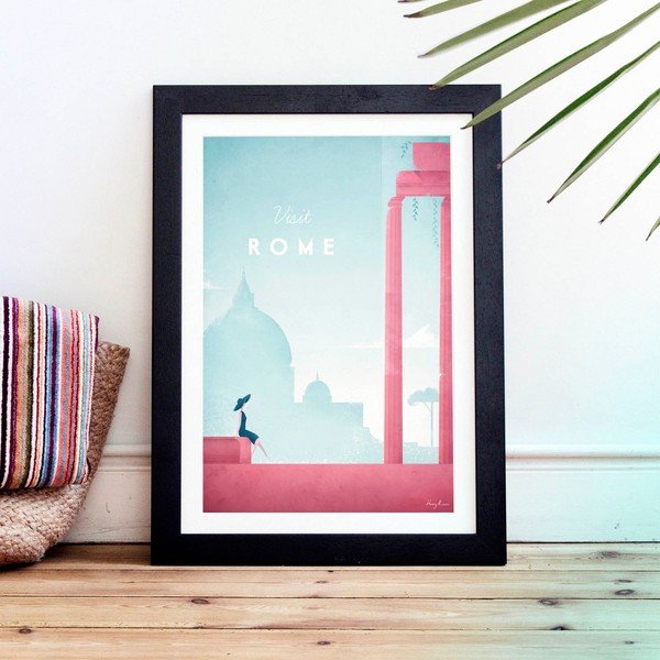 Plakat Travelposter Rome, 30 x 40 cm-image-1