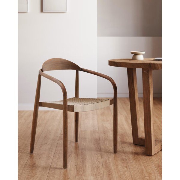 Krzesło z drewna eukaliptusowego Kave Home Glynis-image-1