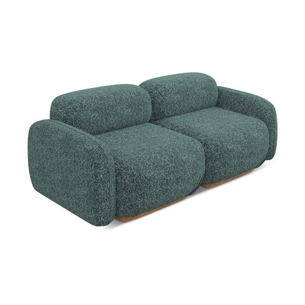 Turkusowa sofa modułowa 190 cm Ailani – Makamii-image-3