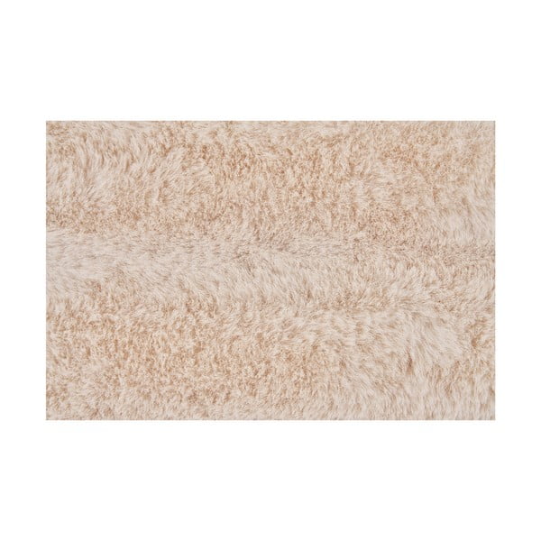 Kremowy koc ze sztucznego futra 130x180 cm Galena – House Nordic-image-4