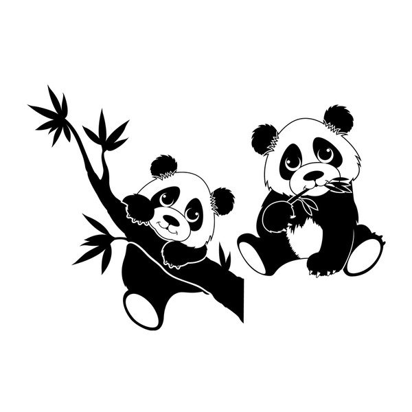 Naklejka Fanastick Pandas-image-1