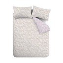Lawendowo-beżowa bawełniana pościel dwuosobowa 200x200 cm Ditsy Floral – Bianca