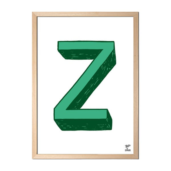 Plakat Z designed by Karolina Stryková