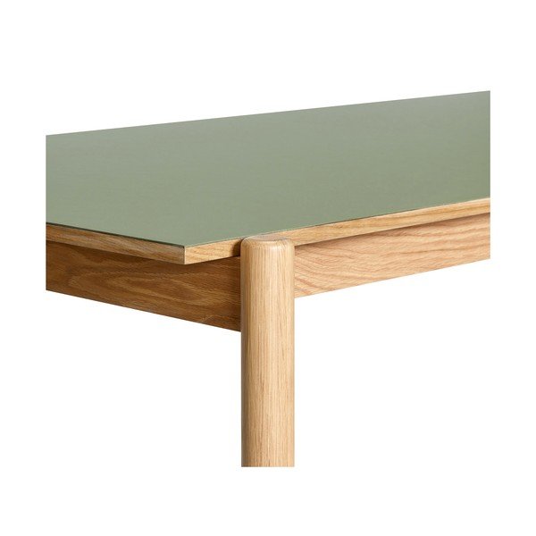 Stół z litego drewna dębowego 107x190 cm Oblique – Hübsch-image-3