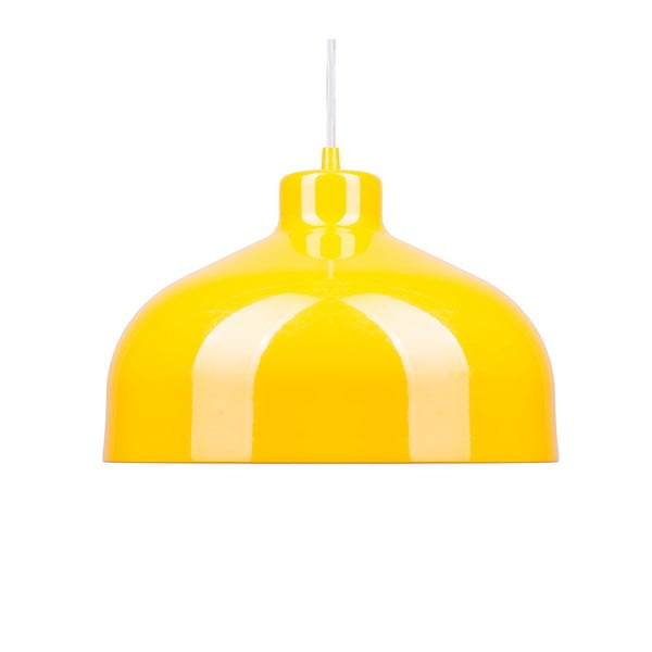 Żółta lampa wisząca Loft You B&B, 33 cm