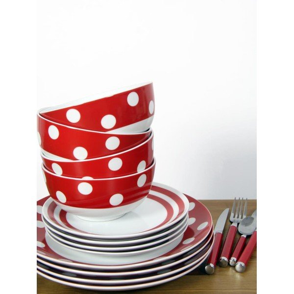 Zestaw porcelanowy Minnie, 12 szt.-image-3