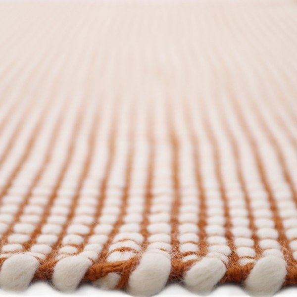 Pomarańczowy dywan z domieszką wełny 200x140 cm Bergen – Nattiot-image-4