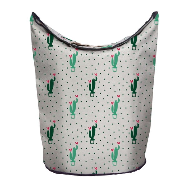 Kosz na pranie Butter Kings Heart Cactus-image-1
