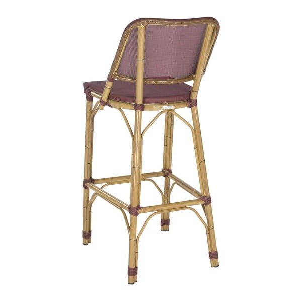 Stołek barowy Allison Maroon-image-1