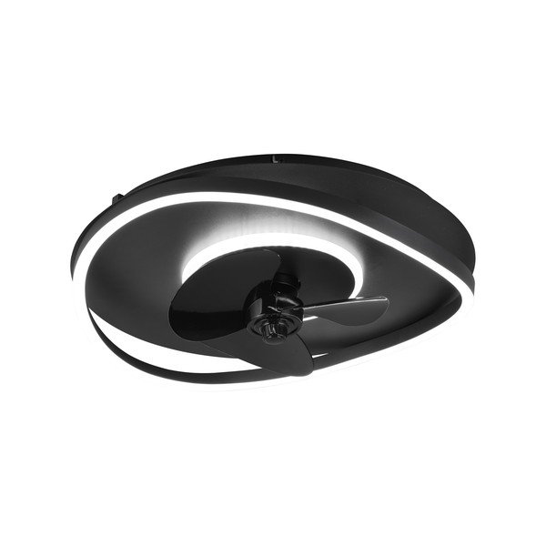 Lampa sufitowa LED w kolorze matowej czerni Sortland – Trio-image-2