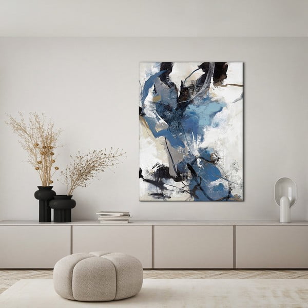 Obraz 90x120 cm Blue Vibes – Malerifabrikken-image-1