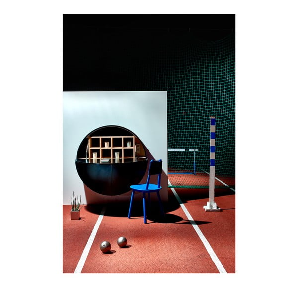 Czarnobrązowa rozkładana szafka wisząca EMKO Pill-image-1