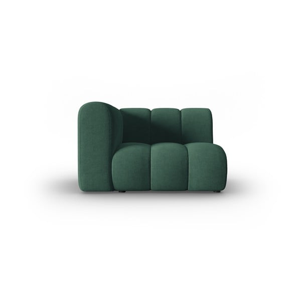 Zielony moduł sofy (lewostronny) Lupine – Micadoni Home