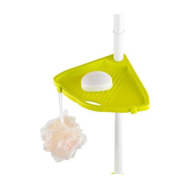 Żółta teleskopowa półka prysznicowa Wenko Compact-image-2