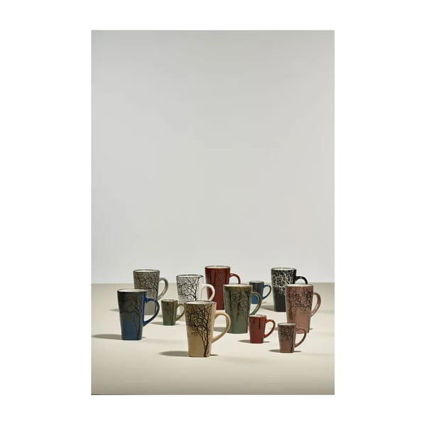 Zielony kamionkowy kubek 350 ml Hela – Villa Collection-image-1