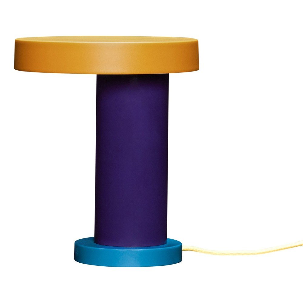 Fioletowa lampa stołowa LED ze ściemniaczem (wysokość 25 cm) Magic – Hübsch