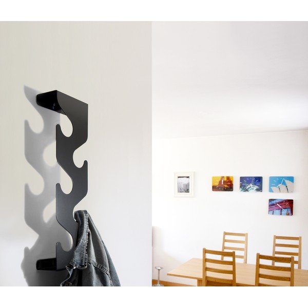 Czarny wieszak J-Me Wave-image-1