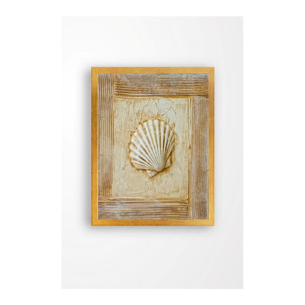 Obraz na płótnie Tablo Center Seashell, 29x24 cm
