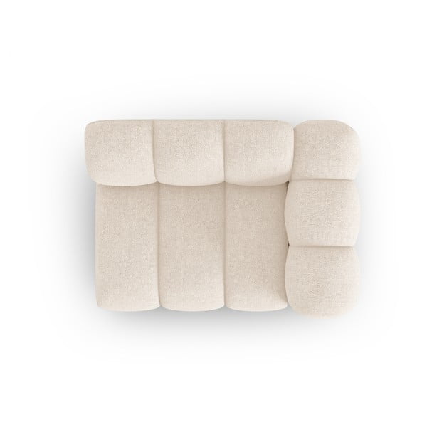 Kremowy moduł sofy (prawostronny) Lupine – Micadoni Home-image-3