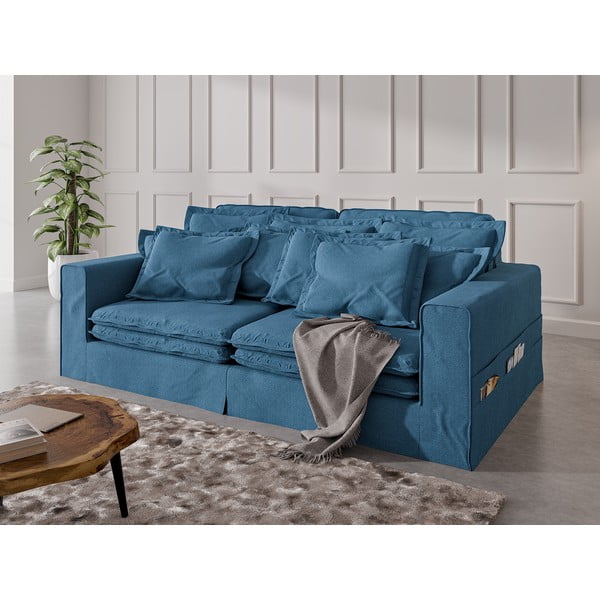 Niebieska sofa 236 cm Nora – Ropez-image-3