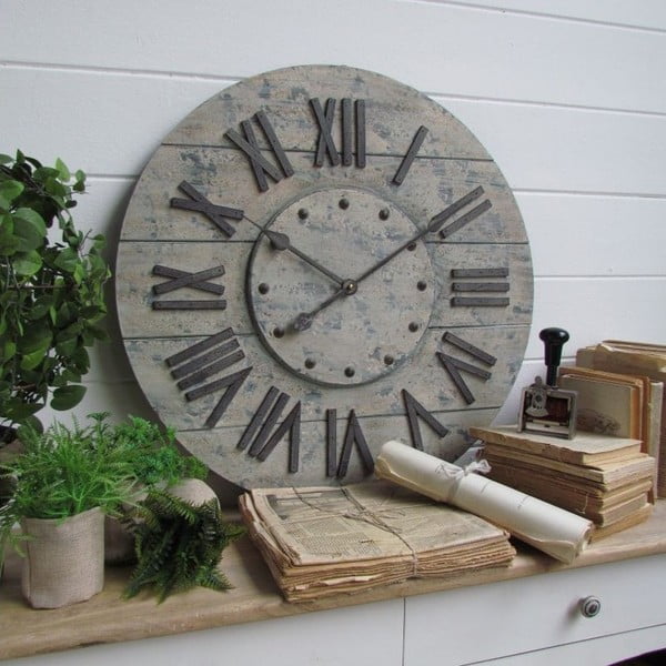 Zegar naścienny Industrial Gray, 63 cm