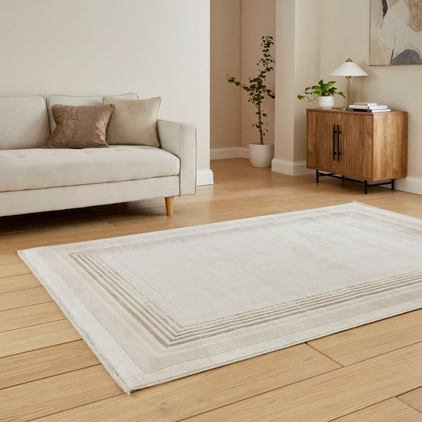 Beżowo-kremowy dywan 80x150 cm Mirage Cream – Think Rugs-image-2