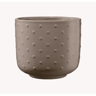 Brązowa ceramiczna doniczka Big pots Baku, ø 19 cm